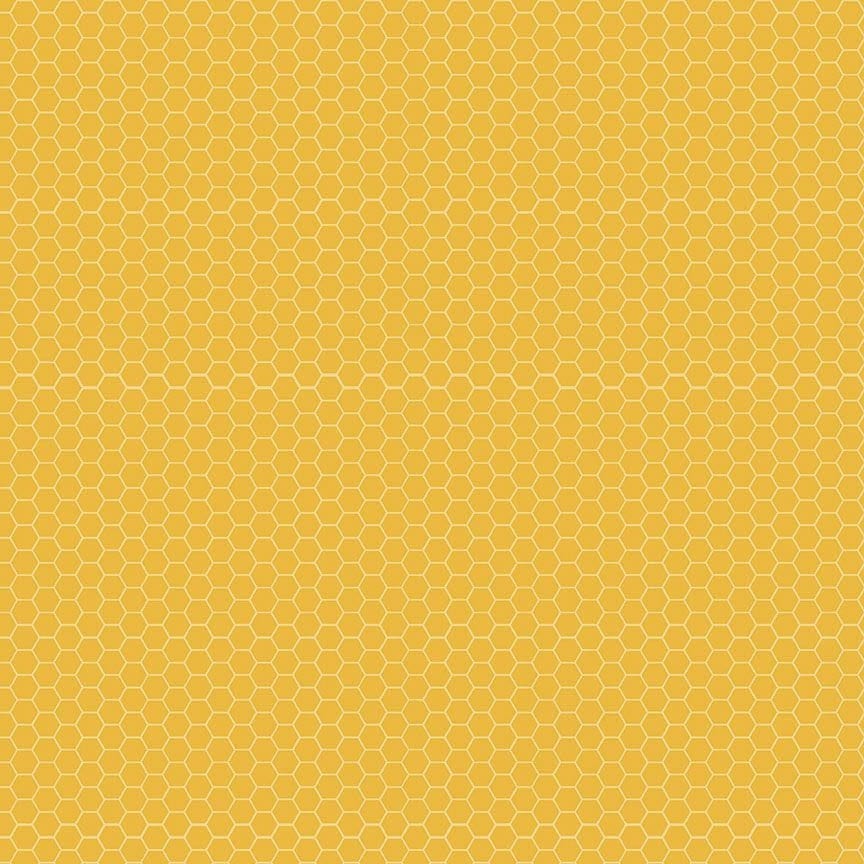 Honeycomb Fabric - Home is where my honey is by Gail Cadden for Timeless Treasures - 100% Cotton Fabric - Honey fabric - Ships NEXT DAY