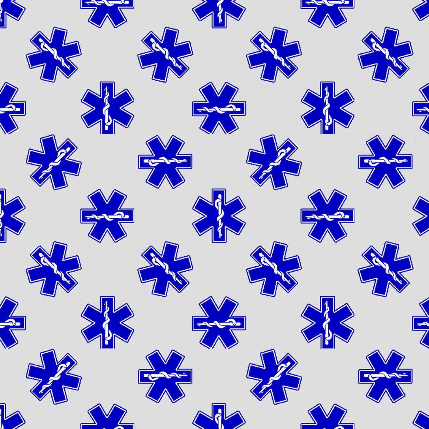 EMT Star Fabric - To The Rescue - Robert Giordano - Henry Glass - 100% Cotton- First Responder Medical Hero Quilting Cotton - Ships NEXT DAY