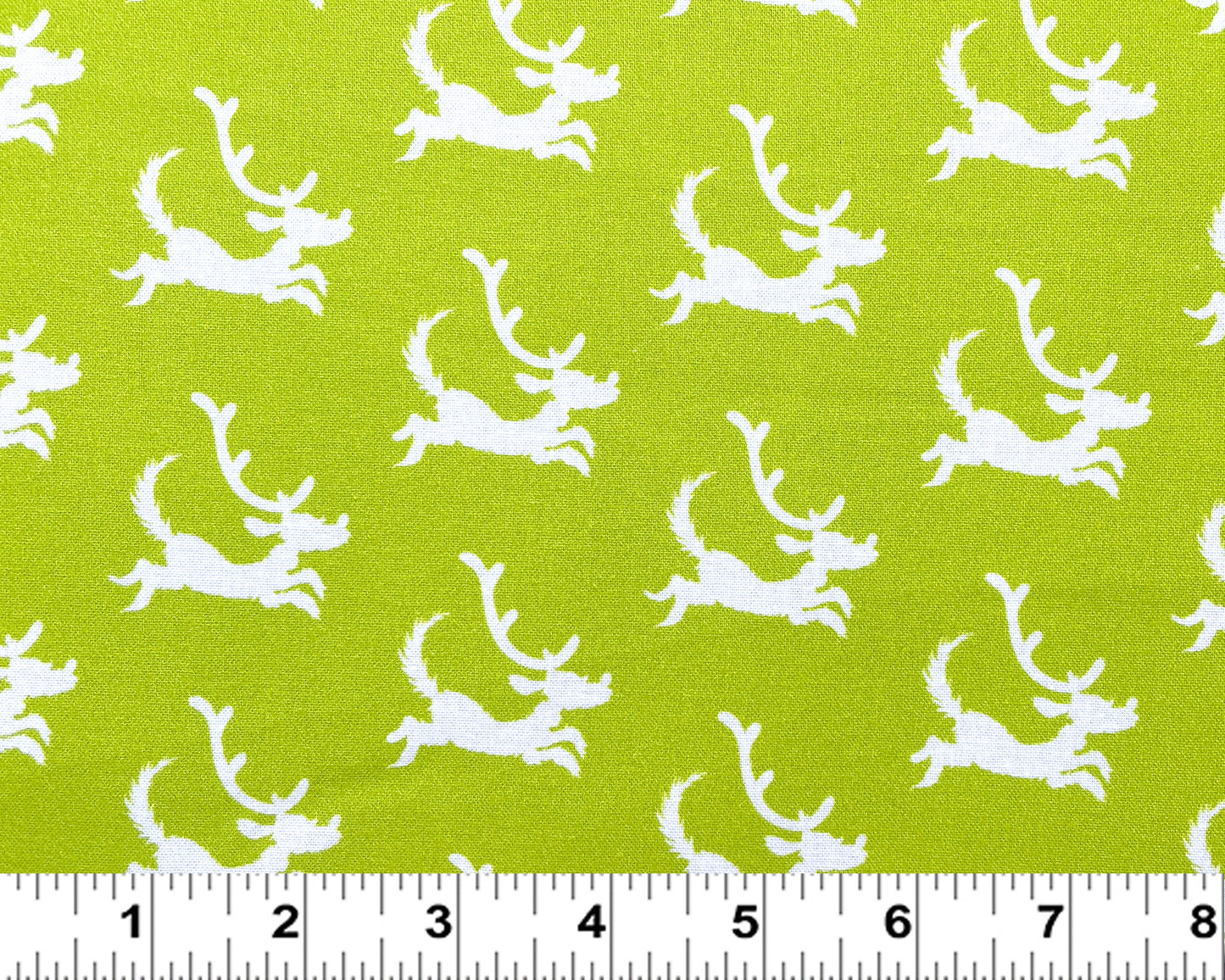 Robert Kaufman Grinch Fabric - Lime Dogs - How the Grinch Stole Christmas - 100% cotton - Reindeer fabric Max Dog Fabric - Ships NEXT DAY