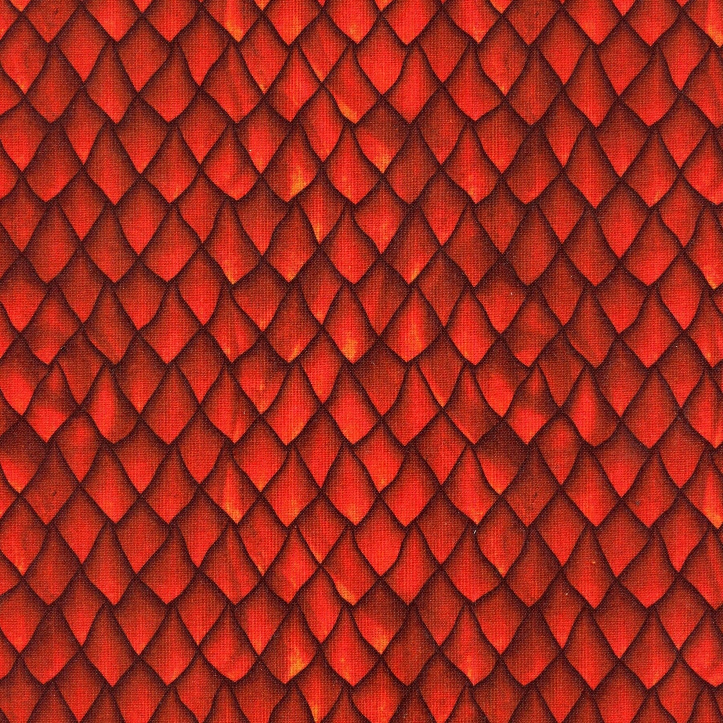 D&D Print Fabric - Red Dragon Scales - 100% cotton fabric - Cosplay material LARP print fabric DND fabric Dragon material - SHIPS Next Day