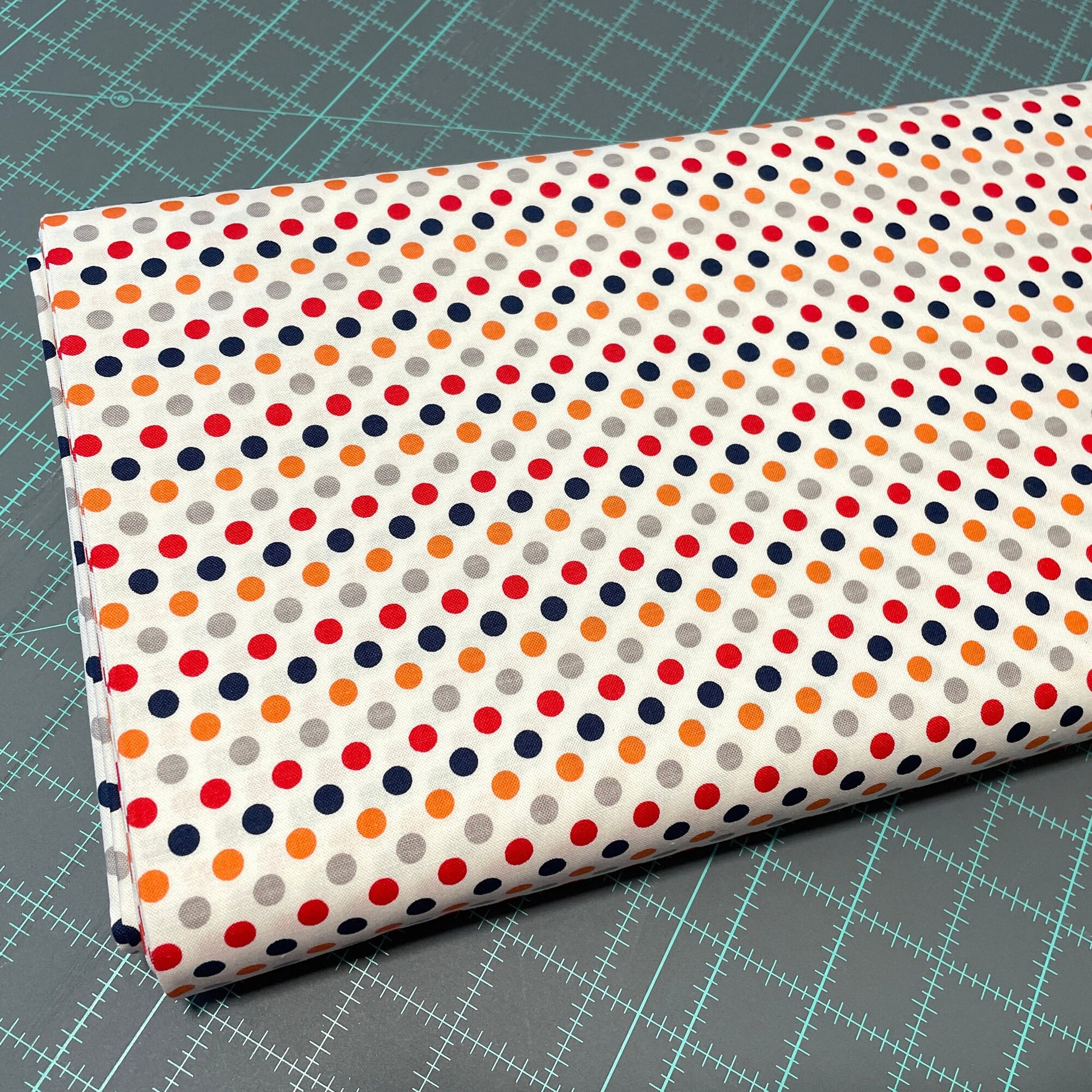 Small Polka Dot Fabric - Small Dot Boy by Riley Blake Designs - 100% Cotton Fabric - 1/4" dots on white - Ships NEXT DAY