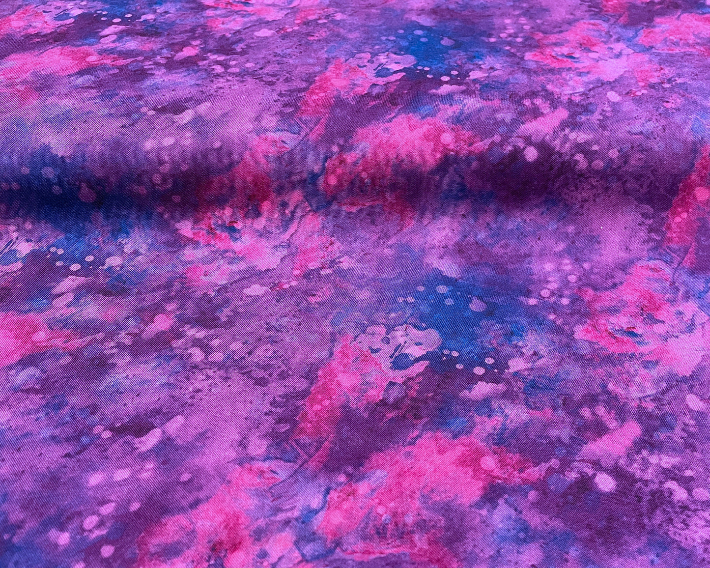 Purple Blender Fabric - Raindrops Collection by Oasis Fabrics - 100% Cotton Fabric - Bright Purple fabric colorful material - Ships NEXT DAY