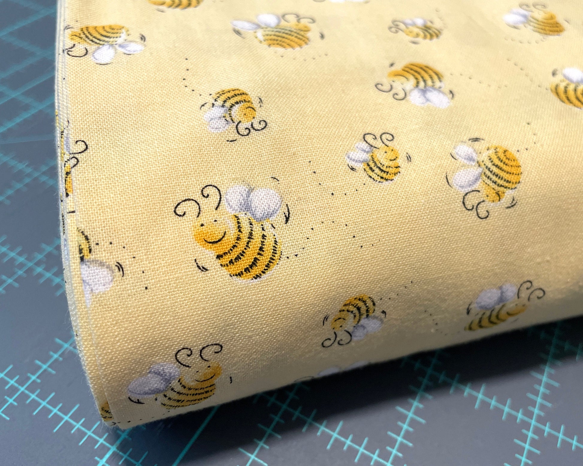 Susybee fabric by the yard - Yellow