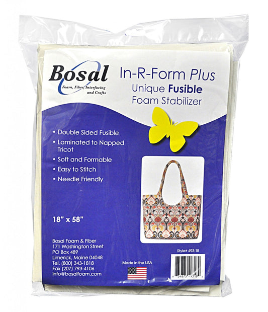 Bosal 18" x 58" DOUBLE Sided Fusible Stabilizer - Style 493-18 In-R Form Plus