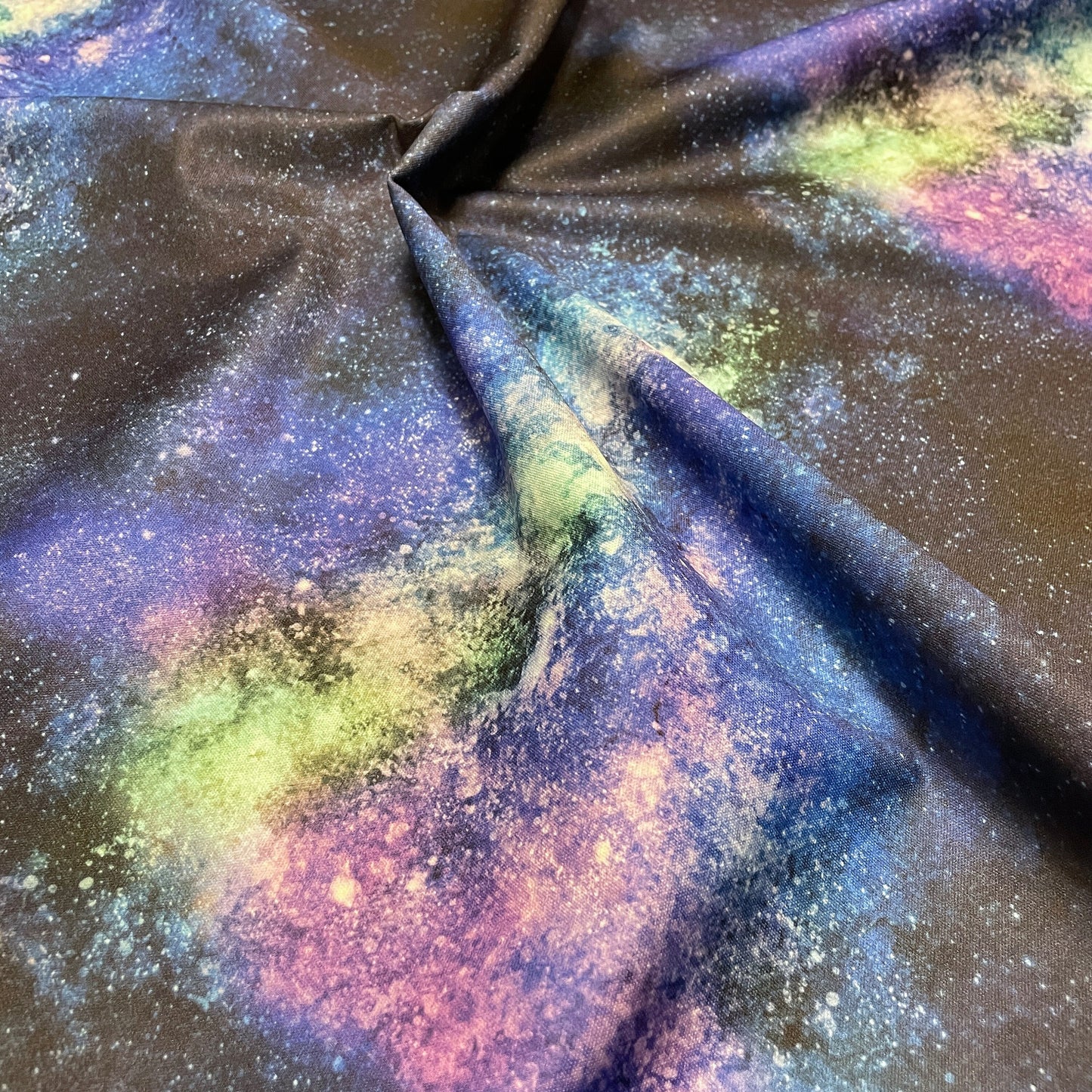 Galaxy PUL Waterproof Fabric - 1 mil - 60" wide - Outer Space Stars