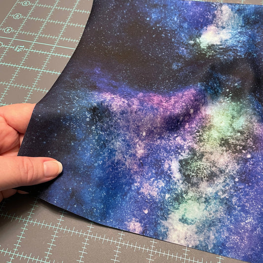 Galaxy PUL Waterproof Fabric - 1 mil - 60" wide - Outer Space Stars