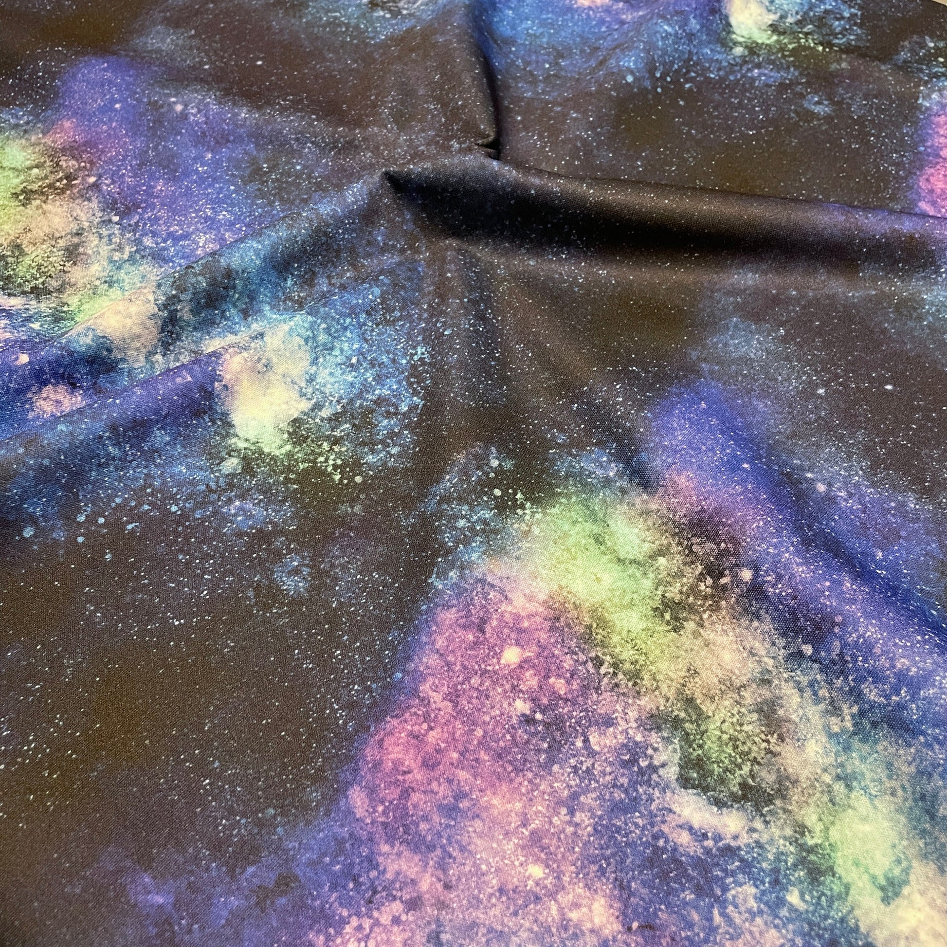 Galaxy PUL Waterproof Fabric - 1 mil - 60" wide - Outer Space Stars