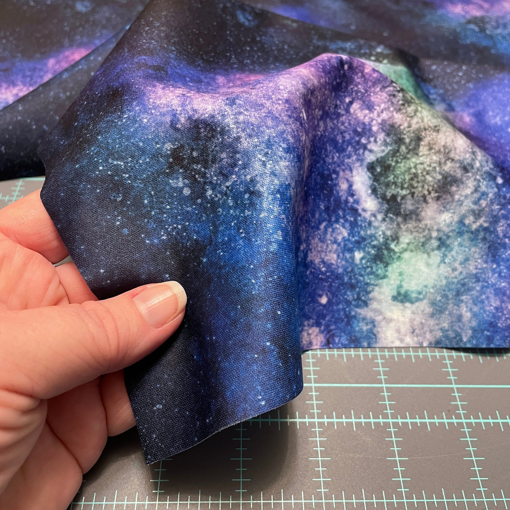 Galaxy PUL Waterproof Fabric - 1 mil - 60" wide - Outer Space Stars